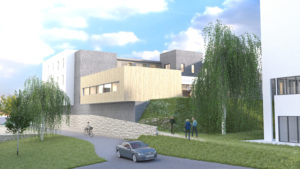 architecte sante construction ehpad design neuf centre centre hospitalier stell rueil malmaison lea architectes 84 lits