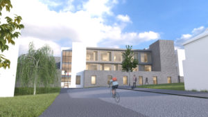 architecte sante construction ehpad design neuf centre centre hospitalier stell rueil malmaison lea architectes 84 lits