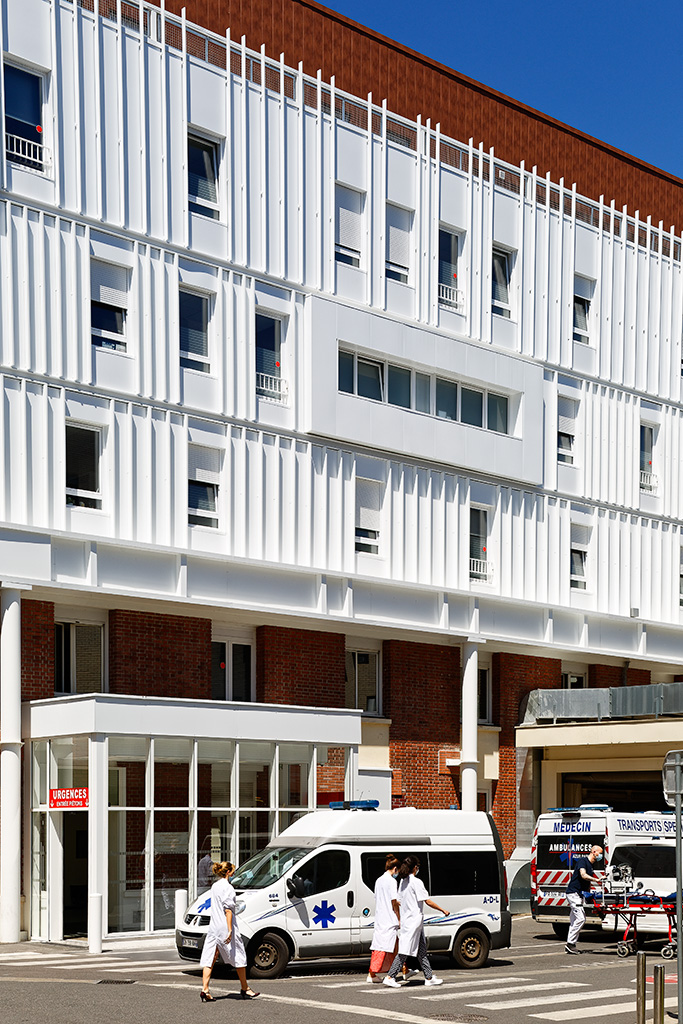 Bâtiment Saint-Vincent, Hôpital Saint-Joseph, PARIS - LEA-ARCHITECTES