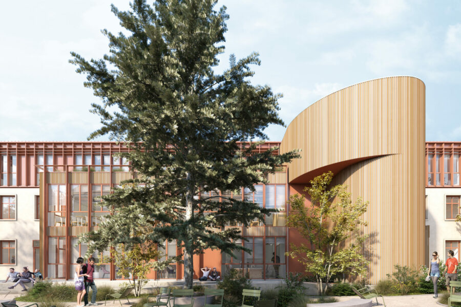 Restructuration, extension et surélévation de l'IFSI saint Anne Paris 75114